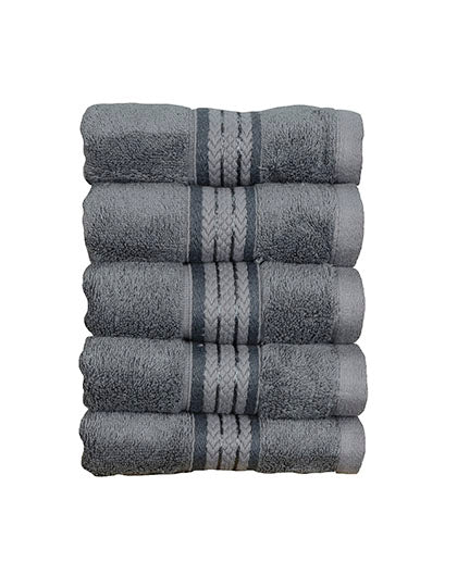 Natural Bamboo Guest Towel in Dark Grey, Größe 40 x 60 cm