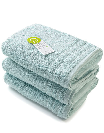 Organic Hand Towel in Green, Größe 60 x 110 cm