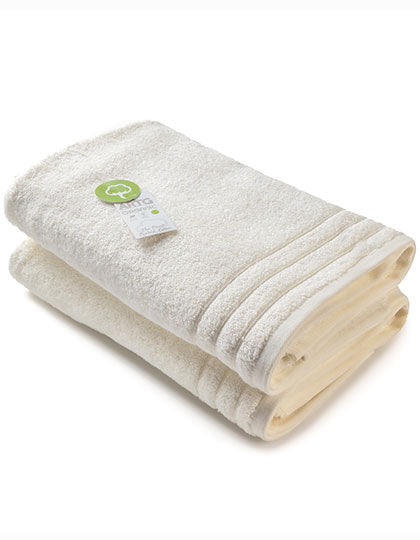 Organic Bath Towel in White, Größe 70 x 140 cm