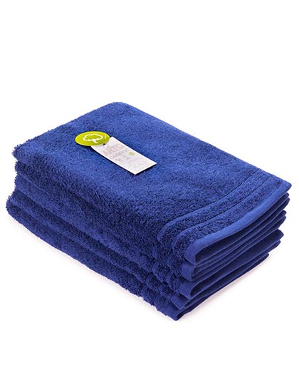 Organic Guest Towel in French Navy, Größe 40 x 60 cm