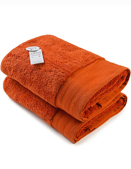 Bath Towel Excellent Deluxe in Brick Red, Größe 70 x 140 cm