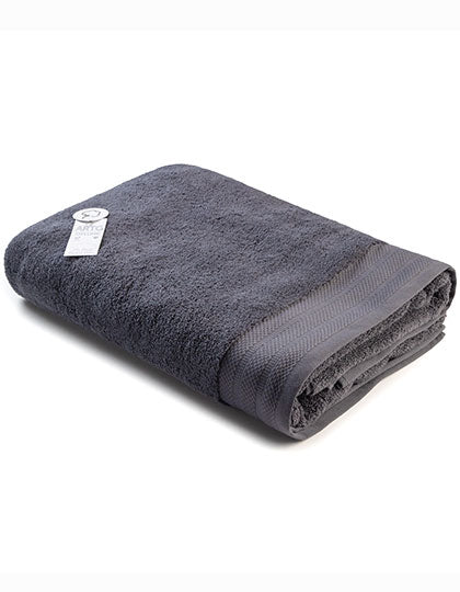 Beach Towel Excellent Deluxe in Dark Grey, Größe 100 x 180 cm