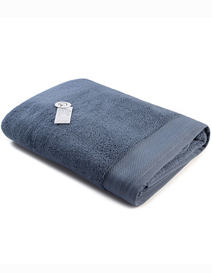 Beach Towel Excellent Deluxe in Jeans Blue, Größe 100 x 180 cm