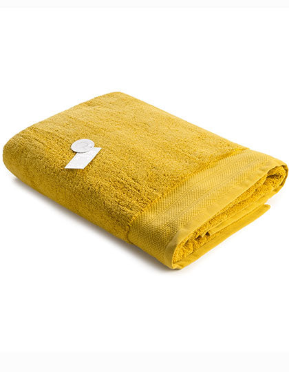 Beach Towel Excellent Deluxe in Mustard, Größe 100 x 180 cm
