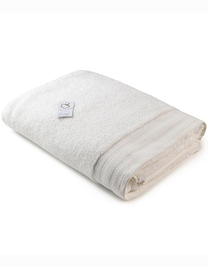 Beach Towel Excellent Deluxe in True White, Größe 100 x 180 cm