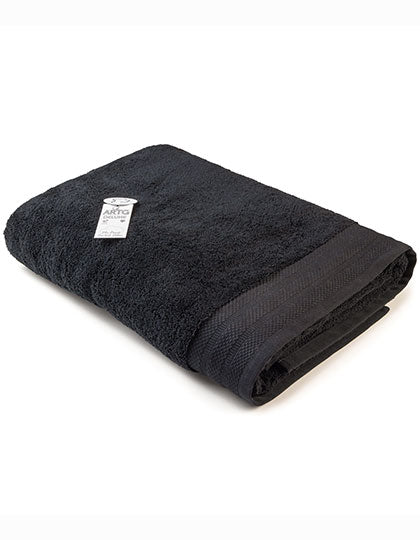 Beach Towel Excellent Deluxe in Very Black, Größe 100 x 180 cm