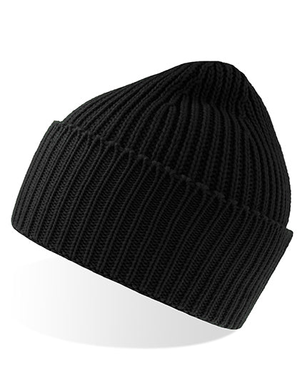 Oak Beanie in Black, Größe One Size