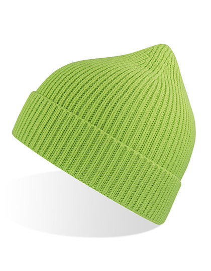 Andy Beanie in Acid Green, Größe One Size