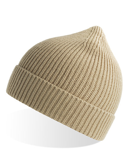 Andy Beanie in Beige, Größe One Size