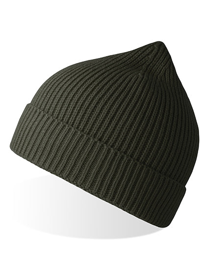 Andy Beanie in Olive, Größe One Size