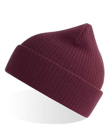 Nelson Beanie in Burgundy, Größe One Size