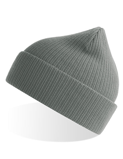 Nelson Beanie in Light Grey, Größe One Size