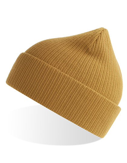 Nelson Beanie in Mustard, Größe One Size