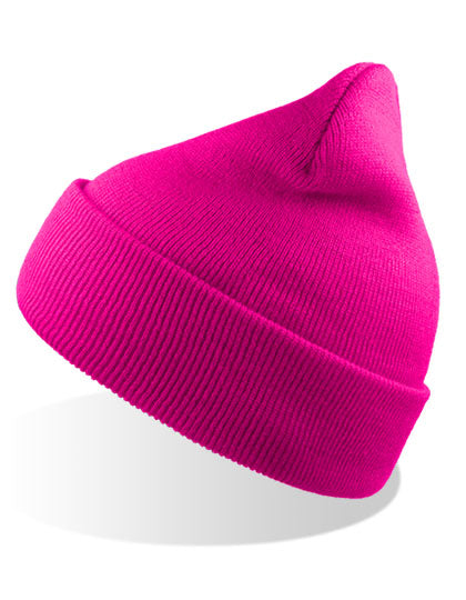 Wind Beanie Recycled in Fuchsia, Größe One Size