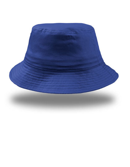 Bucket Cotton Hat in Royal, Größe One Size