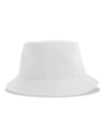 Geo Bucket Hat in White, Größe One Size