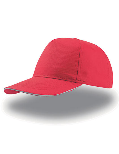 Start Five Sandwich Cap in Red, Größe One Size