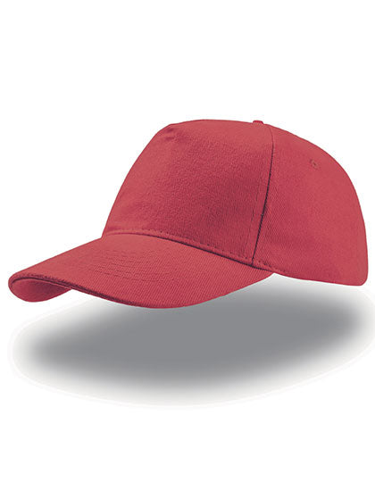 Liberty Five Buckle Cap in Red, Größe One Size
