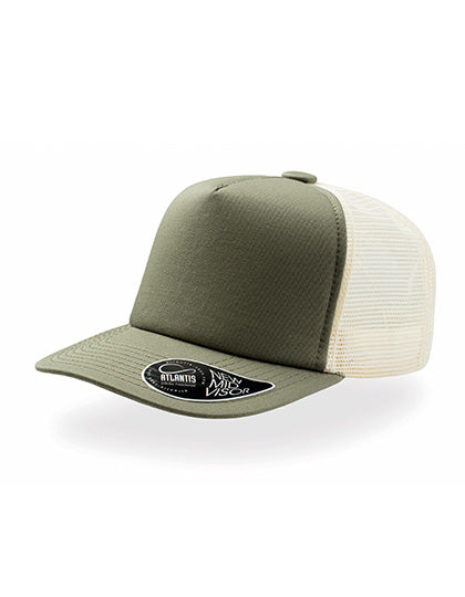 Record - Trucker Cap in Olive, Größe One Size