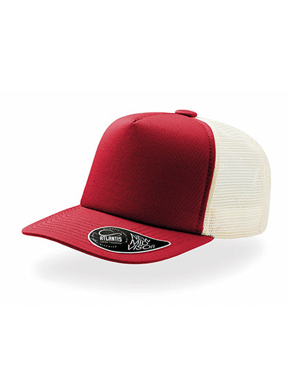 Record - Trucker Cap in Red, Größe One Size