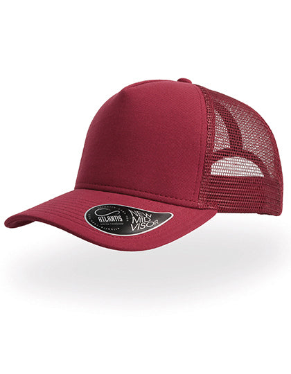 Rapper Jersey Cap in Burgundy, Größe One Size