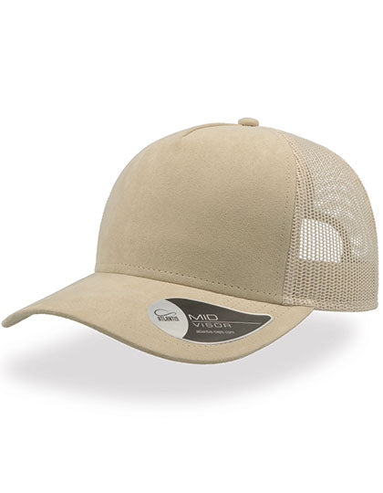Rapper Suede Cap in Beige, Größe One Size