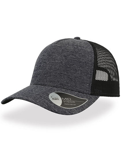 Rapper Melange Cap in Navy, Größe One Size