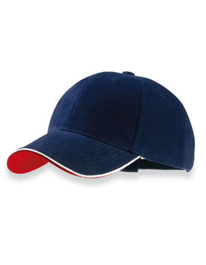 Pilot Piping Sandwich Cap in Navy, Größe One Size