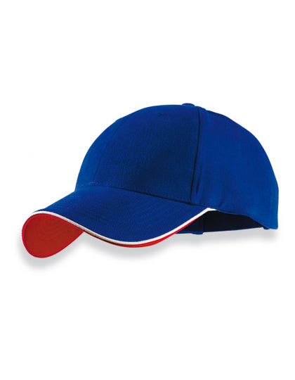 Pilot Piping Sandwich Cap in Royal, Größe One Size