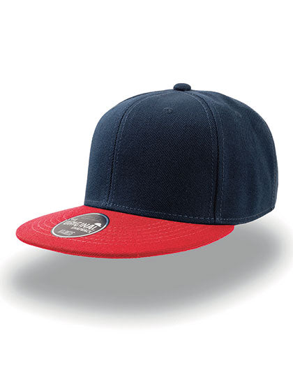 Snap Back Cap in Navy/Red, Größe One Size