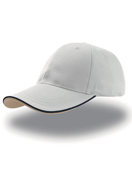 Zoom Piping Sandwich Cap in White, Größe One Size