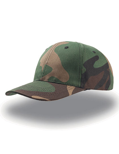 Start Six Cap in Camouflage, Größe One Size