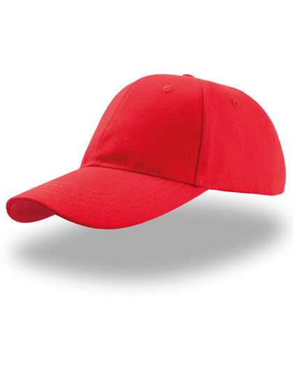 Liberty Six Buckle Cap in Red, Größe One Size