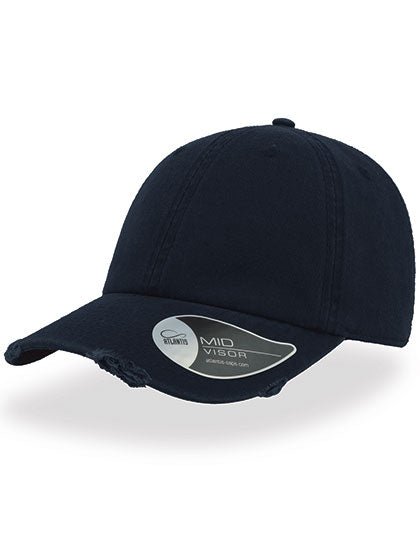 Dad Hat Destroyed in Navy, Größe One Size