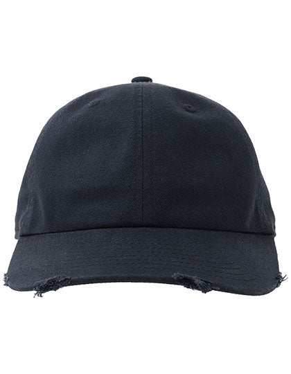Dad Hat Destroyed-S in Navy, Größe One Size