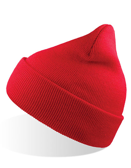 Wind Beanie in Red, Größe One Size