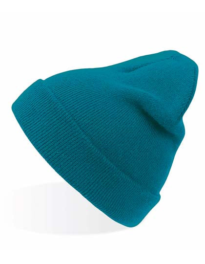 Wind Beanie in Turquoise, Größe One Size
