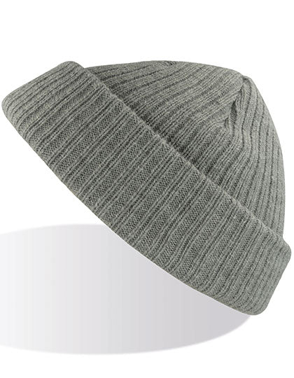 Docker Beanie in Light Grey Melange, Größe One Size