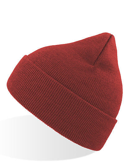 Eko Beanie in Off Red, Größe One Size