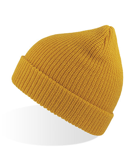 Woolly Beanie in Yellow, Größe One Size