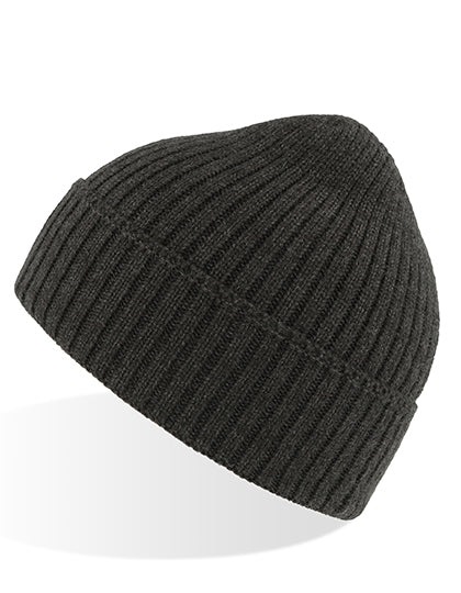 Viral Beanie in Dark Grey Melange, Größe One Size