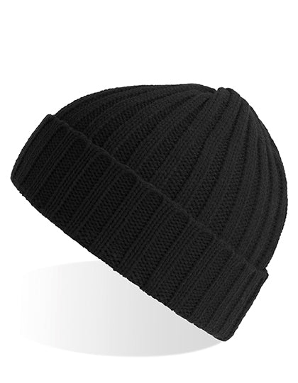 Shore Beanie in Black, Größe One Size