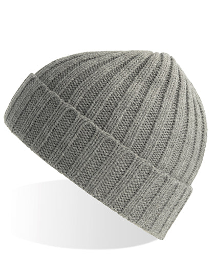 Shore Beanie in Light Grey Melange, Größe One Size
