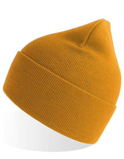 Pure Beanie in Mustard, Größe One Size