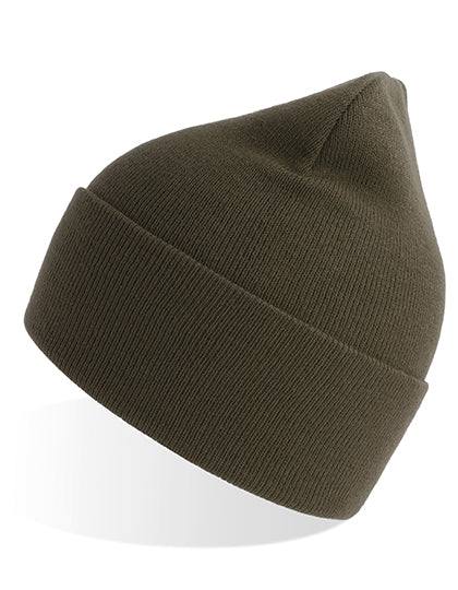 Pure Beanie in Olive, Größe One Size