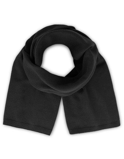 Wind Scarf Recycled in Black, Größe 160 x 25 cm