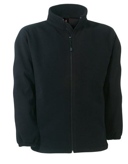 Unisex Fleece WindProtek in Black, Größe 3XL