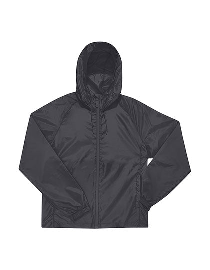 #Reset Lined Windbreaker in Dark Grey (Solid), Größe 3XL