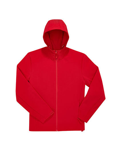 Reset Hooded Softshell in Red, Größe 3XL