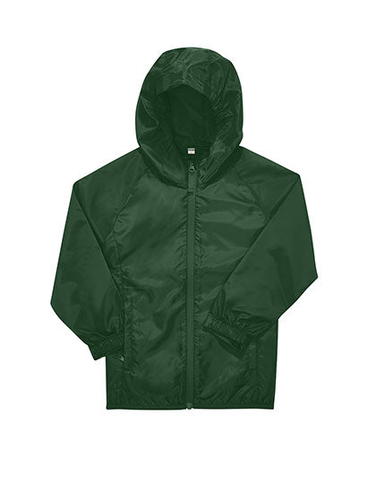 Kids #Reset Windbreaker in Bottle Green, Größe 12/13 (152/161)